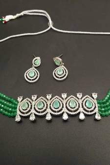 Green necklaces