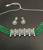 Green necklaces