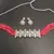 Pink necklaces