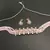 Pink necklaces