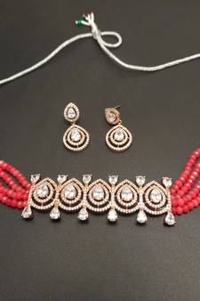 White necklaces