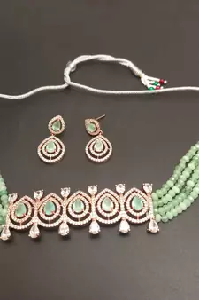 Green necklaces