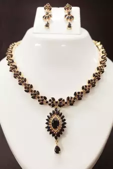 Black necklaces