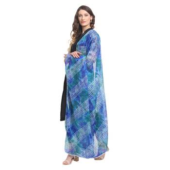 Multicolor Cotton Leheriya Dupatta 3