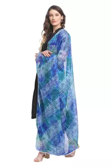 Multicolor Cotton Leheriya Dupatta