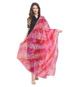 Multicolor Cotton Leheriya Dupatta