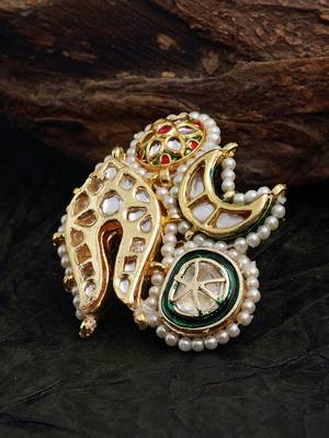 Red pearl rings 2