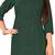 Green embroidered cotton party-wear-kurtis