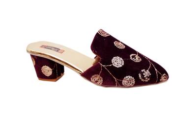 Sonia collections Stylish Ethnic Jutti  for women and girls (JUTTI 25_W), Size-6 5