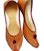 Sonia collections Stylish Ethnic Jutti  for women and girls (JUTTI 37_W), Size-6