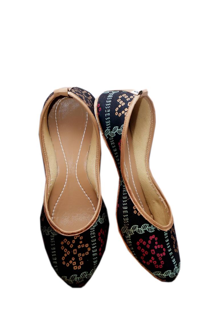 Sonia collections Stylish Ethnic Jutti  for women and girls (JUTTI 52_W), Size-6