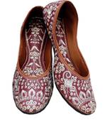 Sonia collections Stylish Ethnic Jutti  for women and girls (JUTTI 82_W), Size-6