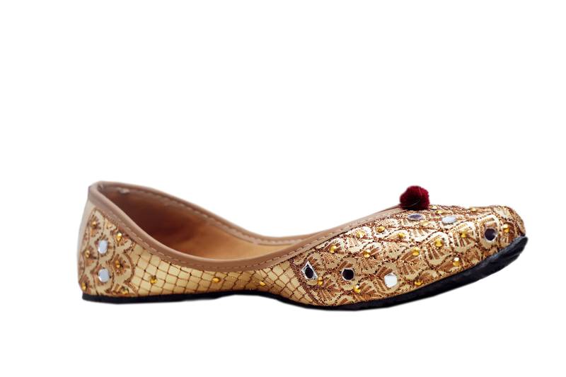 Sonia collections Stylish Ethnic Jutti  for women and girls (JUTTI 83_W), Size-6