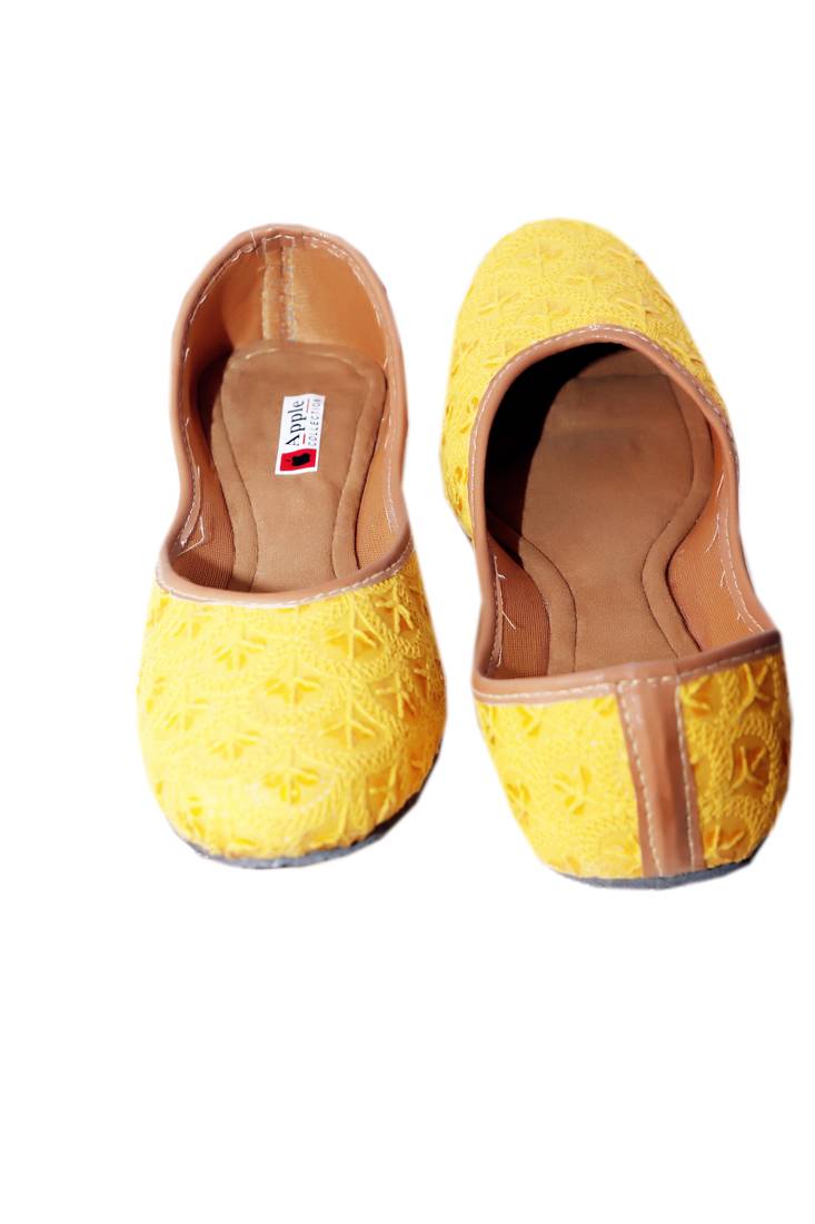 Sonia collections Stylish Ethnic Jutti  for women and girls (JUTTI 83_W), Size-6