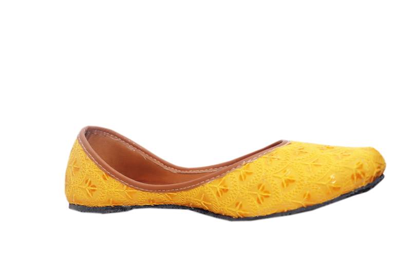 Sonia collections Stylish Ethnic Jutti  for women and girls (JUTTI 84_W), Size-6