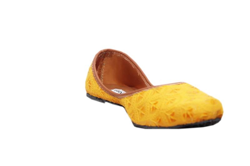 Sonia collections Stylish Ethnic Jutti  for women and girls (JUTTI 84_W), Size-6