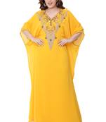 Yellow Stone Work Georgette Farasha