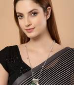 Green pearl necklaces