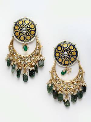 Blue zircon   earrings 3