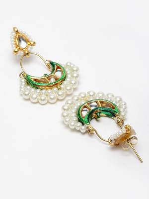 Green zircon   earrings 4