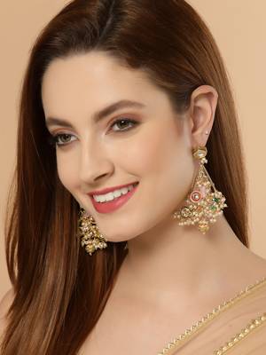 Green zircon   earrings 1