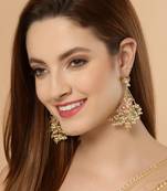 Green zircon   earrings