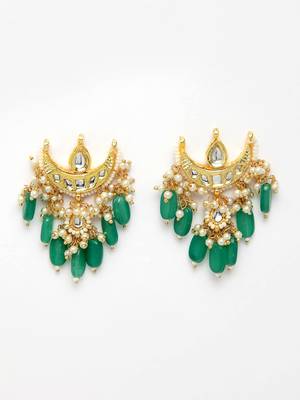 Green zircon   earrings 3