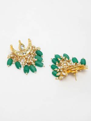 Green zircon   earrings 4