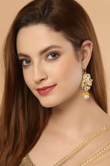 Yellow zircon   earrings