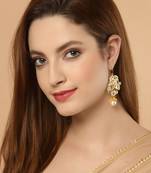 Yellow zircon   earrings