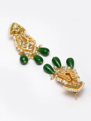 Green zircon   earrings 4
