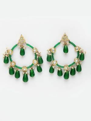 Green zircon   earrings 3