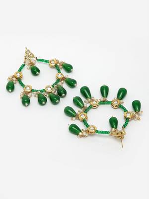 Green zircon   earrings 4