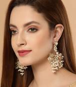 Green zircon   earrings