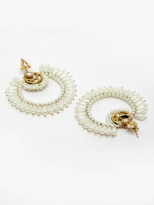 Gold zircon   earrings 3