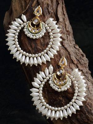Gold zircon   earrings 4