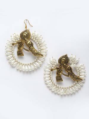 Gold zircon   earrings 3