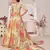 Fabulous White Zari And Sequins Embroidered Organza Semi Stitched Roses Printed Floral Lehenga