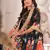 Black Organza Lehenga Choli With Mirror work and Embroidery