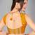 Yellow woven silk saree with blouse