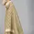 Beige woven silk saree with blouse