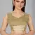 Beige woven silk saree with blouse