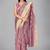 Purple woven silk saree with blouse