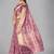 Purple woven silk saree with blouse
