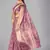Purple woven silk saree with blouse