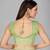 Light green woven silk saree with blouse