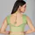 Light green woven silk saree with blouse