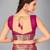 Pink woven silk saree with blouse