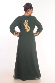 SALE !! Moroccan Islamic Kaftan Beach Fancy Modern Floor Length Bell Sleeve For Women Dress