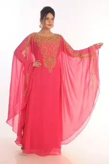 Royal Moroccan Black Velvet Kaftan Jalabiya Abaya Caftan Wedding Gown Party Wear Dress